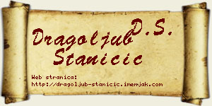 Dragoljub Staničić vizit kartica